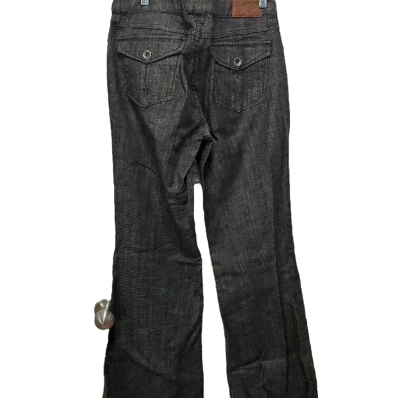 Level 99 Women Black/Grey Jeans Size 30 - Picture 3 of 4